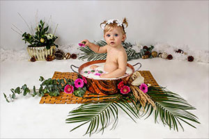 Photographe Agen - Baby bath